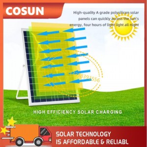 Cosun CT Series  20W 40W 60W 100W Solar flood Lights with PV panel IP67 Waterproof for outdoor use in garden, garage and anywhere off-grid No.1 Solar Light  in Ghana